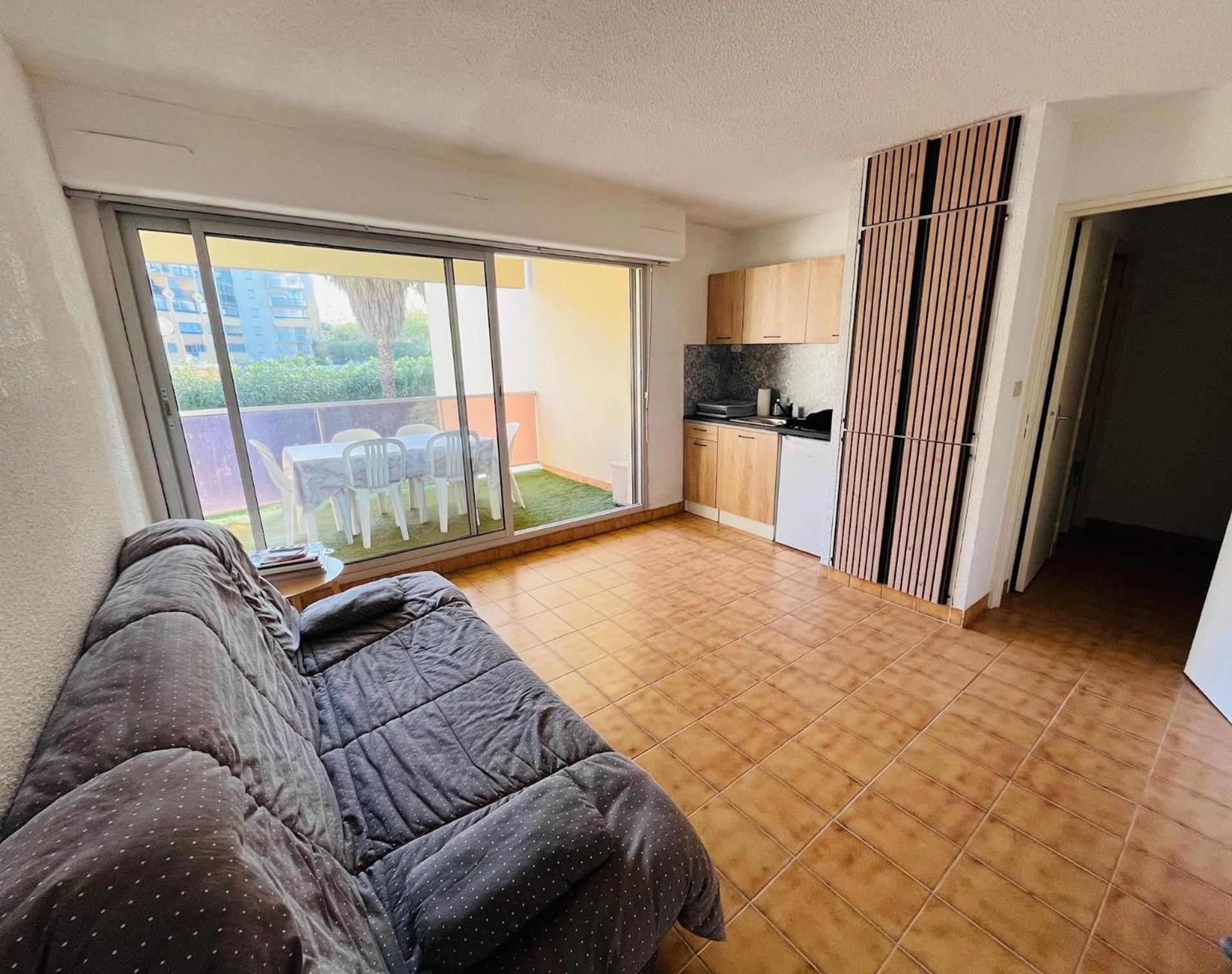 T2 ,4 Couchages ,Climatise ,Terrace ,En Face D'Aqualand ,Plage Rochelongue Agde Zewnętrze zdjęcie