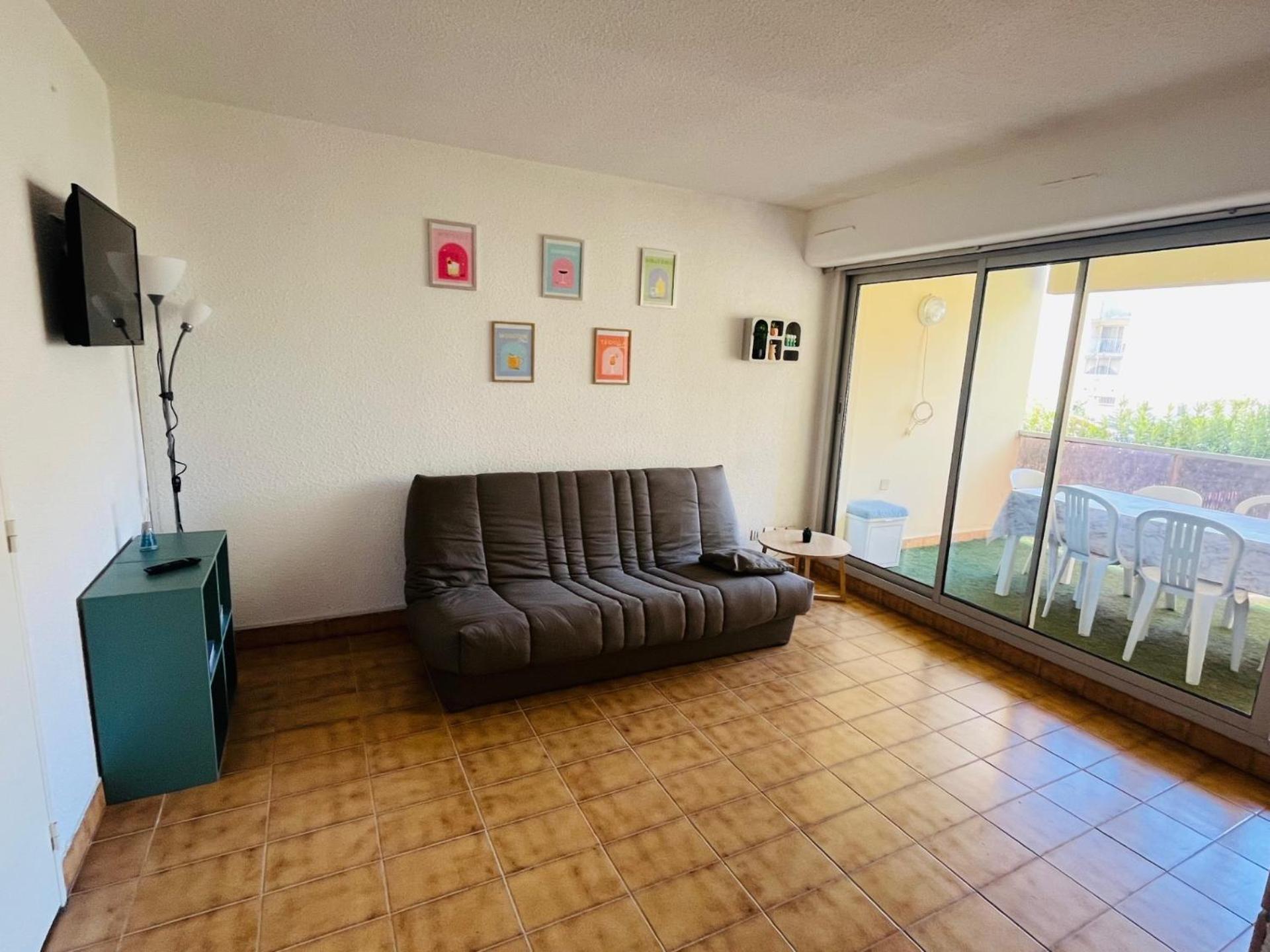 T2 ,4 Couchages ,Climatise ,Terrace ,En Face D'Aqualand ,Plage Rochelongue Agde Zewnętrze zdjęcie